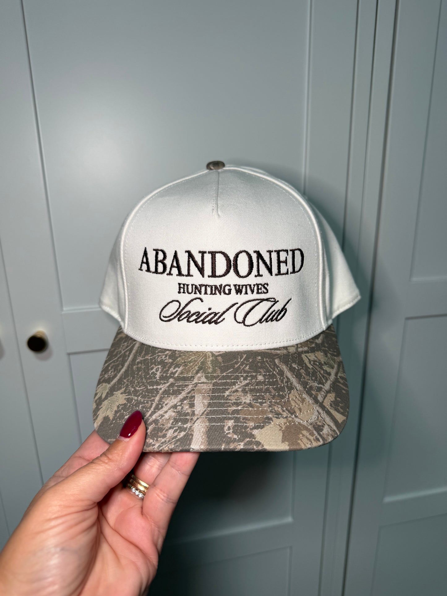 Abandoned Hunting Wives Social Club Hat