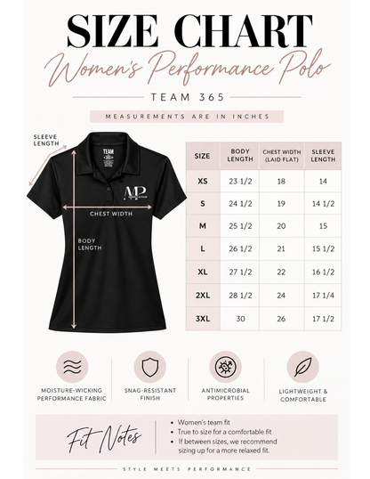 Custom Muddle & Pour Embroidered Polo