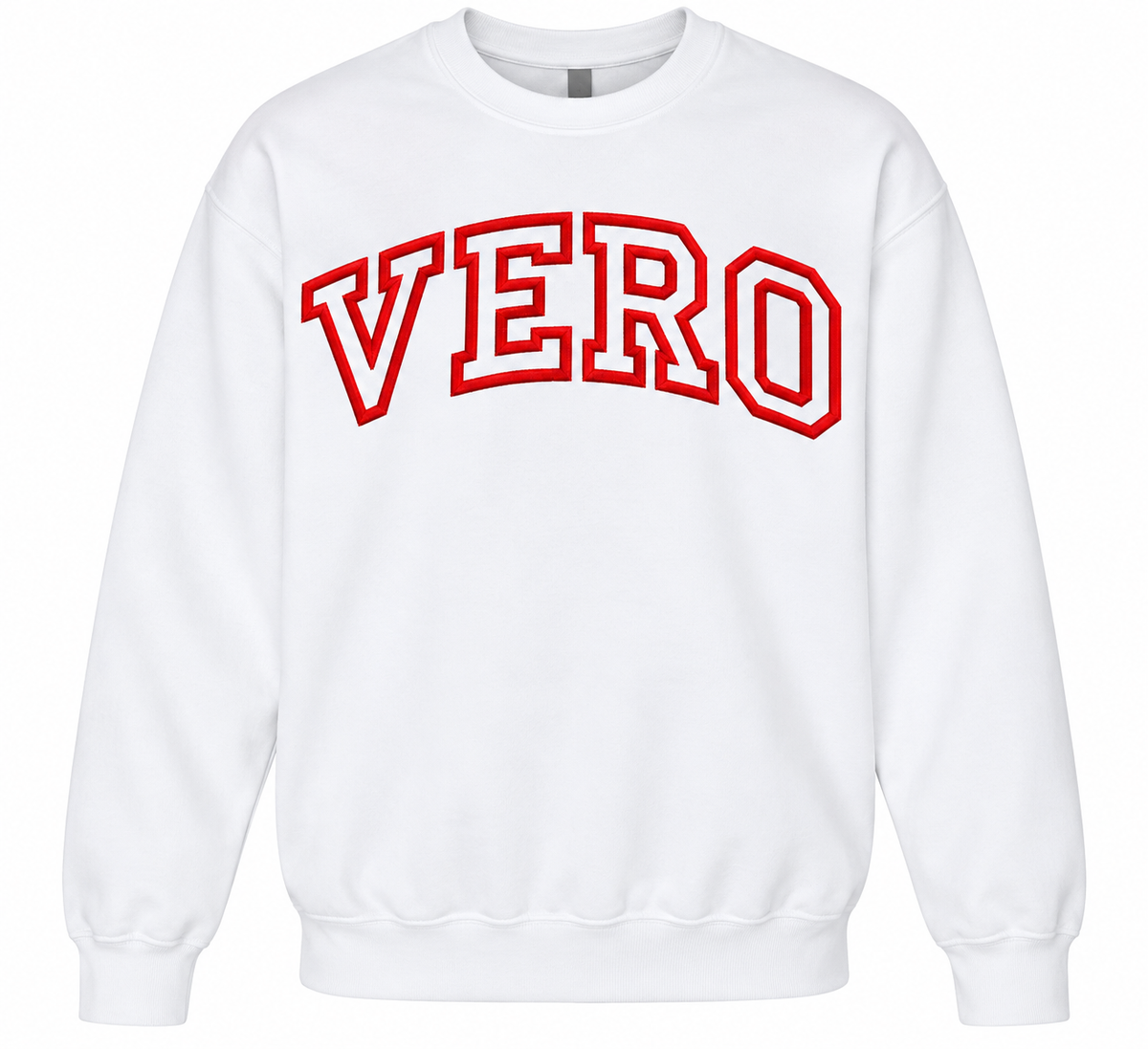 VERO Appliqué Crewneck Sweatshirt