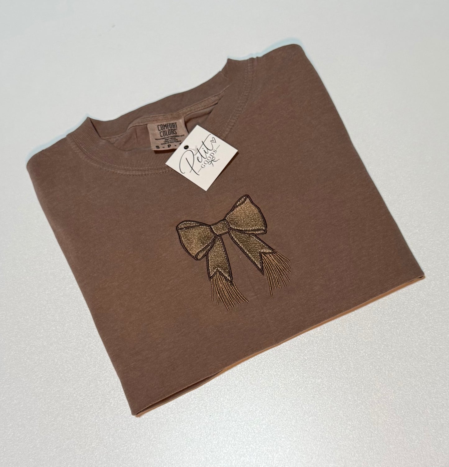Fringe Cowgirl Bow Tee