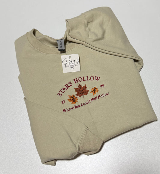 Stars Hollow Embroidered Sweatshirt
