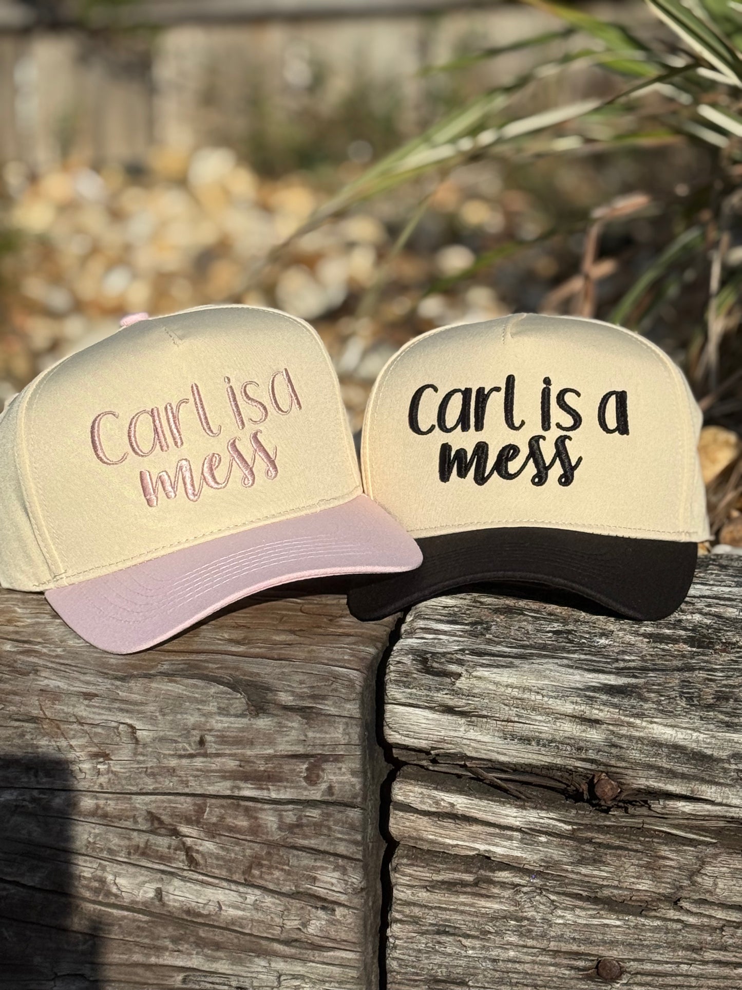 Carl is a Mess 3D Puff Embroidered Hat