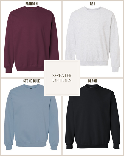 PRE-ORDERS CLOSE 10/23/26 - 8:00AM EST -  I'd Rather Be in Starlight | Bookish Crewneck Sweatshirt